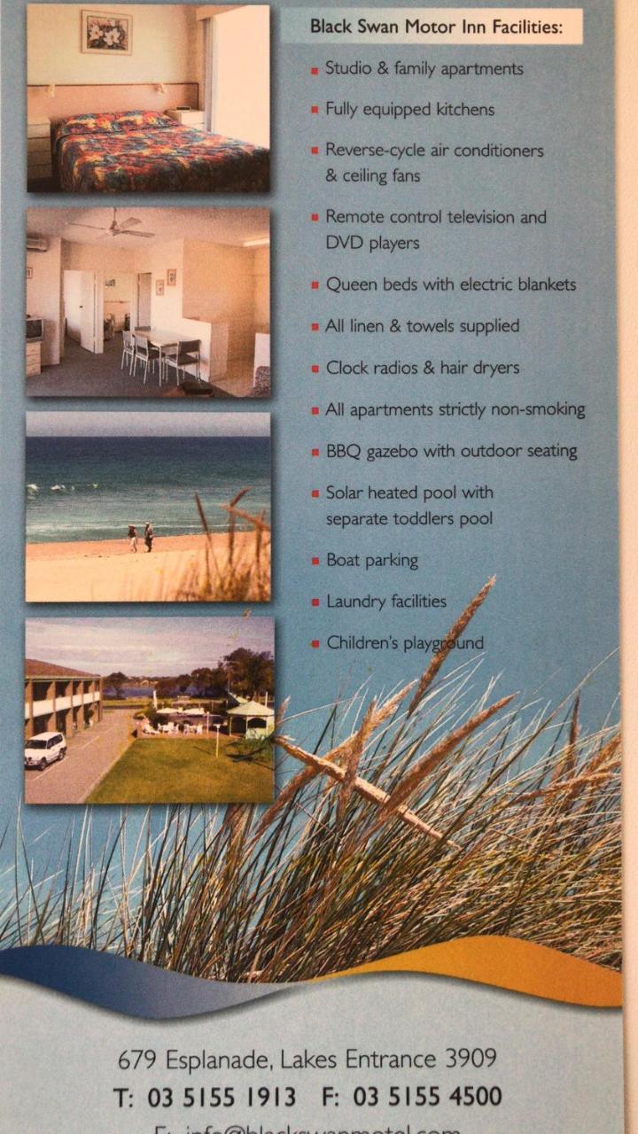 Black Swan Motor Inn Lakes Entrance Zewnętrze zdjęcie